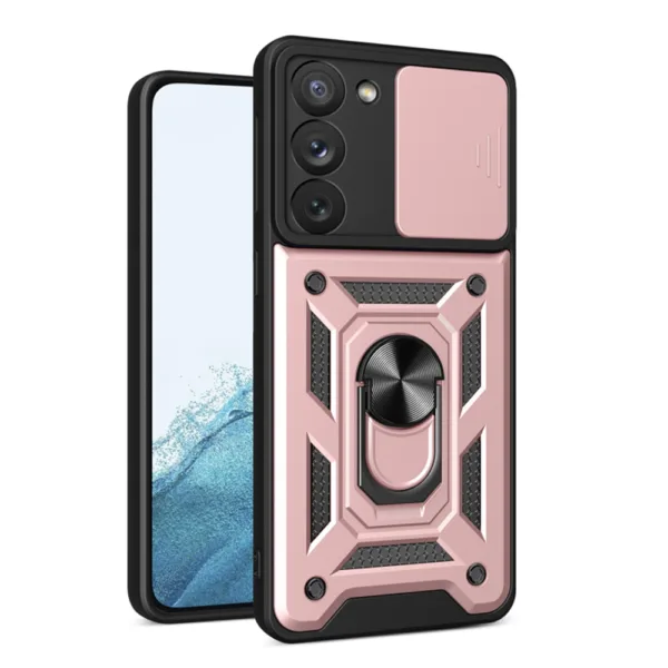 Techsuit - CamShield Series - Samsung Galaxy S23 - Rose Gold