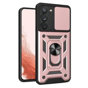 Techsuit - CamShield Series - Samsung Galaxy S23 Plus - Rose Gold