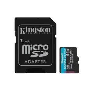 Kingston - Memory Card Canvas Go Plus (SDCG3/64GB) - MicroSDXC