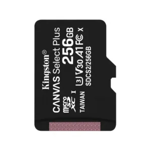 Kingston - Memory Card Canvas Select Plus (SDCS2/256GBSP) - Android A1 MicroSDXC