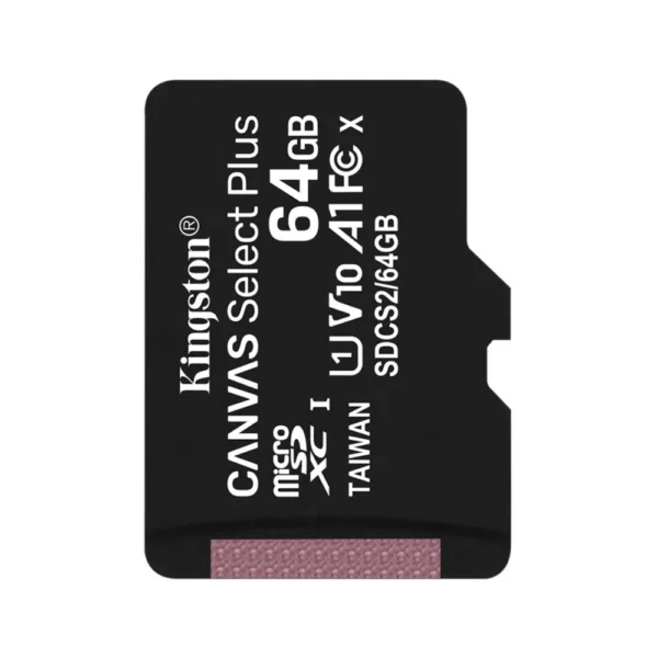 Kingston - Memory Card Canvas Select Plus (SDCS2/64GBSP) - MicroSDXC