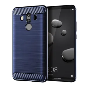 Techsuit - Carbon Silicone - Huawei Mate 10 Pro - Blue