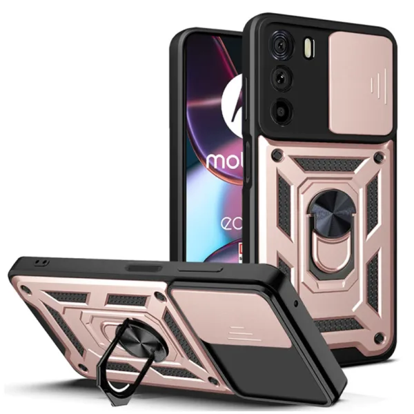 Techsuit - CamShield Series - Motorola Edge 30 - Rose Gold