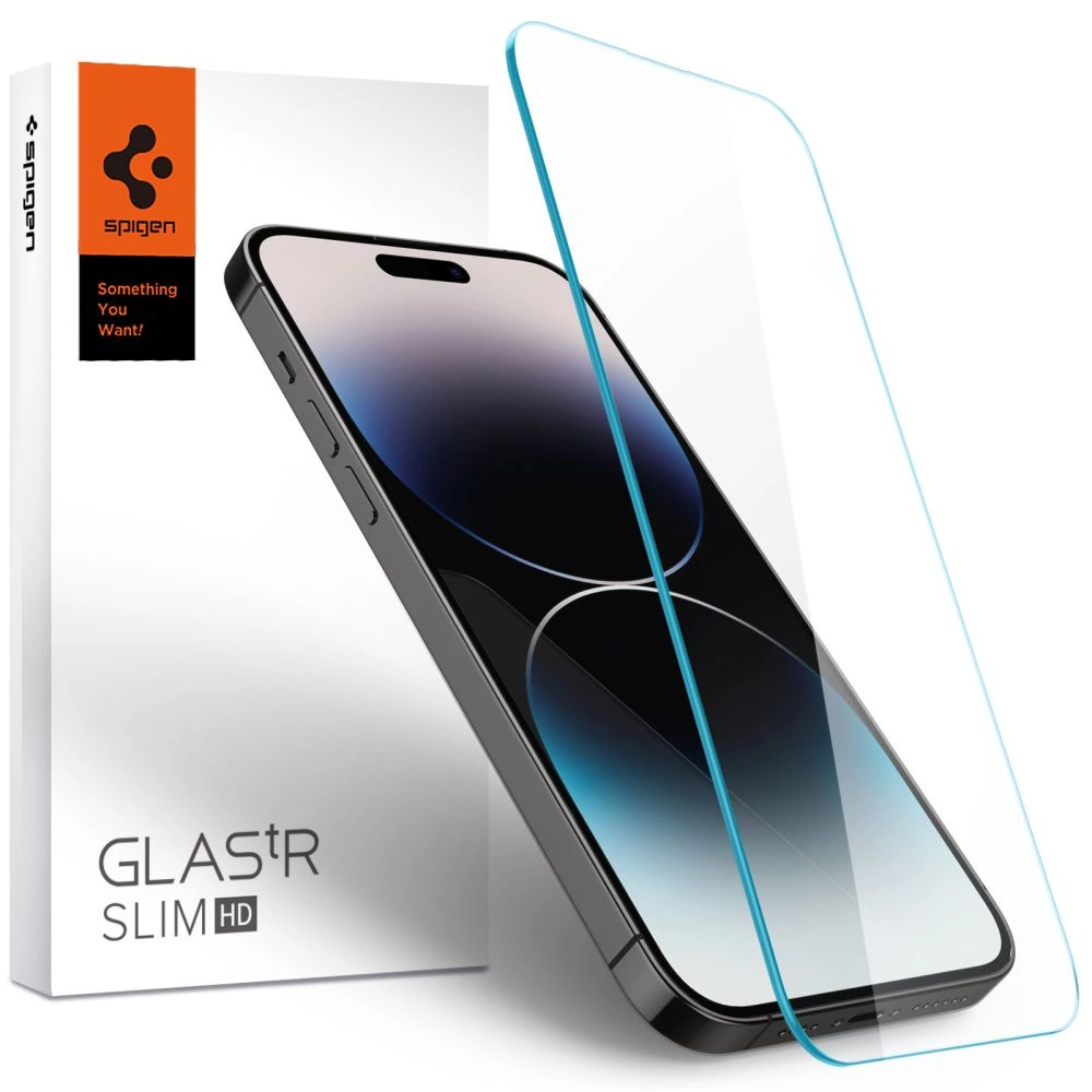 Spigen Glas.tR Slim Tempered Glass for iPhone 14 Pro