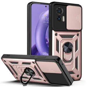 Techsuit - CamShield Series - Motorola Edge 30 Neo - Rose Gold