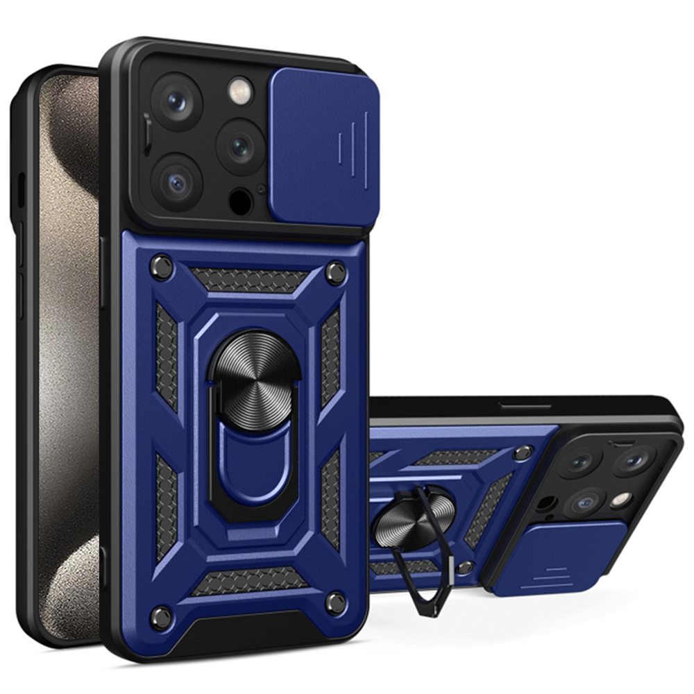 Techsuit - CamShield Series - iPhone 15 Pro Max - Blue