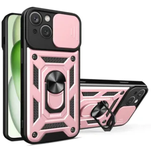 Techsuit - CamShield Series - iPhone 15 - Rose Gold