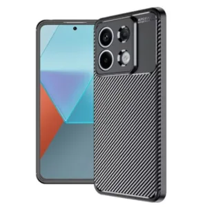 Techsuit - CarbonFiber - Xiaomi Redmi Note 13 5G - Black