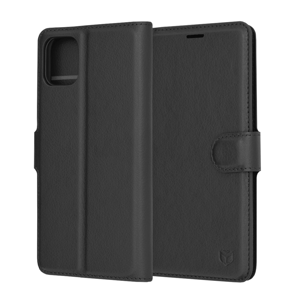 Techsuit - Leather Folio - iPhone 11 - Black