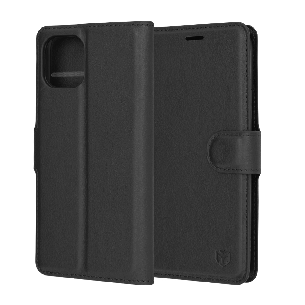 Techsuit - Leather Folio - iPhone 11 Pro - Black