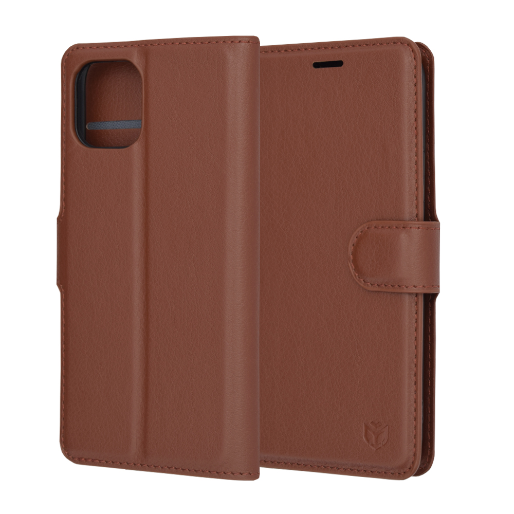 Techsuit - Leather Folio - iPhone 11 Pro - Brown