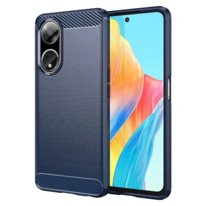 Techsuit - Carbon Silicone - Oppo A98 5G - Blue