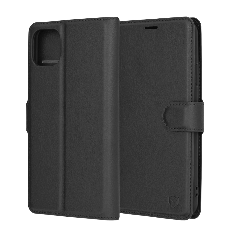 Techsuit - Leather Folio - iPhone 11 Pro Max - Black