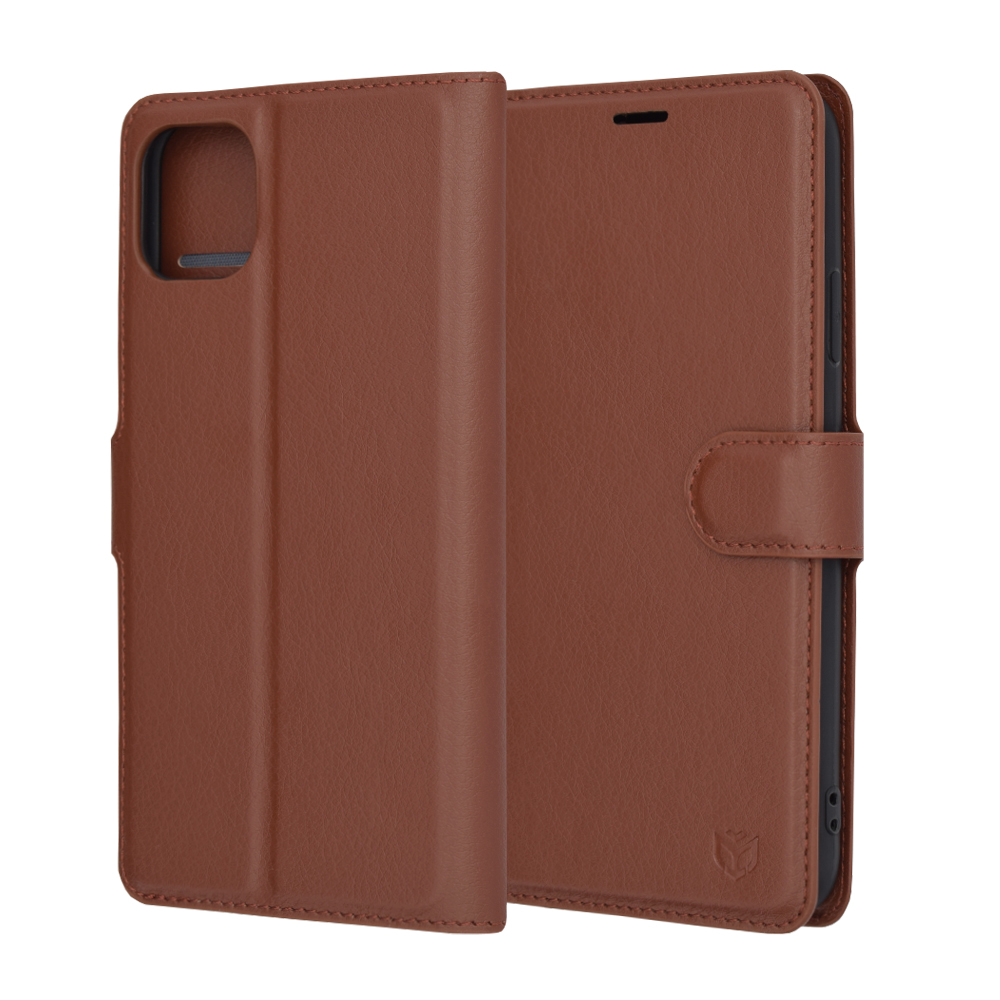 Techsuit - Leather Folio - iPhone 11 Pro Max - Brown