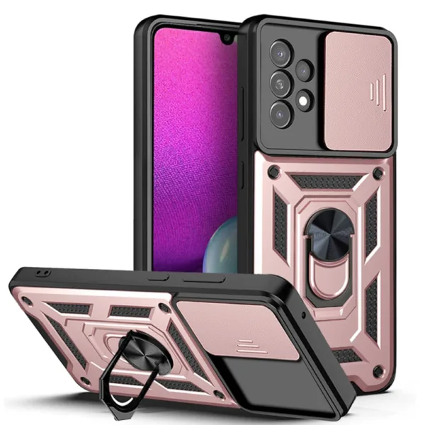 Techsuit - CamShield Series - Samsung Galaxy A23 4G / A23 5G - Rose Gold