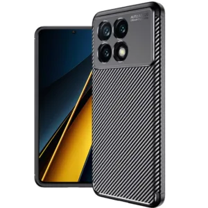 Techsuit - CarbonFiber - Xiaomi Poco X6 Pro - Black