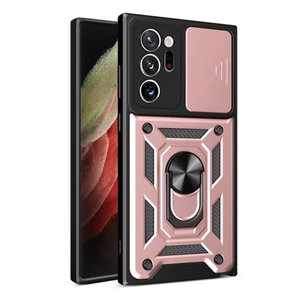 Techsuit - CamShield Series - Samsung Galaxy Note 20 Ultra / Note 20 Ultra 5G - Rose Gold