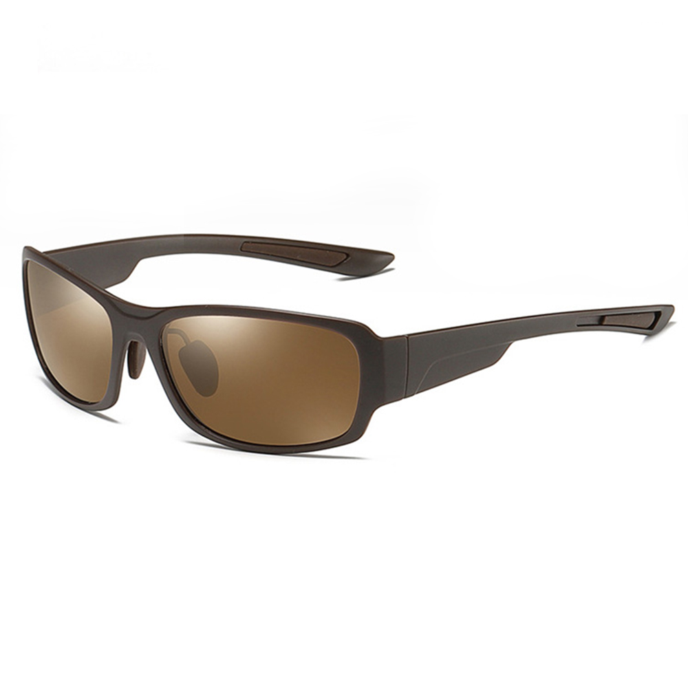 Techsuit - Sunglasses Polarised TR90 (MM108) - UV Protection - Brown