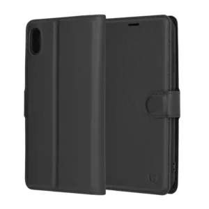 Techsuit - Leather Folio - iPhone XS Max - Black