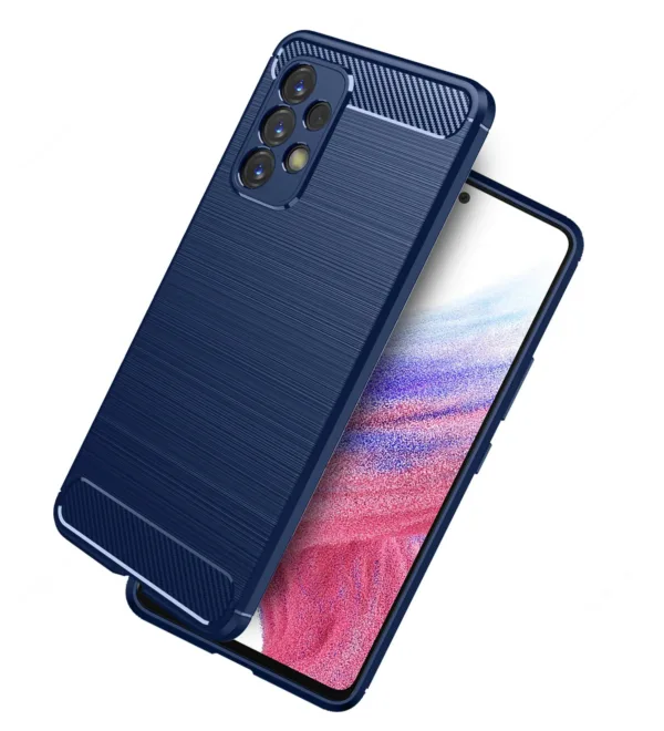 Techsuit - Carbon Silicone - Samsung Galaxy A53 5G - Blue