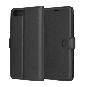 Techsuit - Leather Folio - iPhone 7 Plus / iPhone 8 Plus - Black