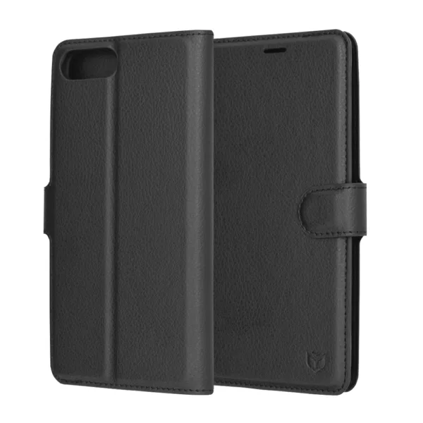 Techsuit - Leather Folio - iPhone 7 Plus / iPhone 8 Plus - Black