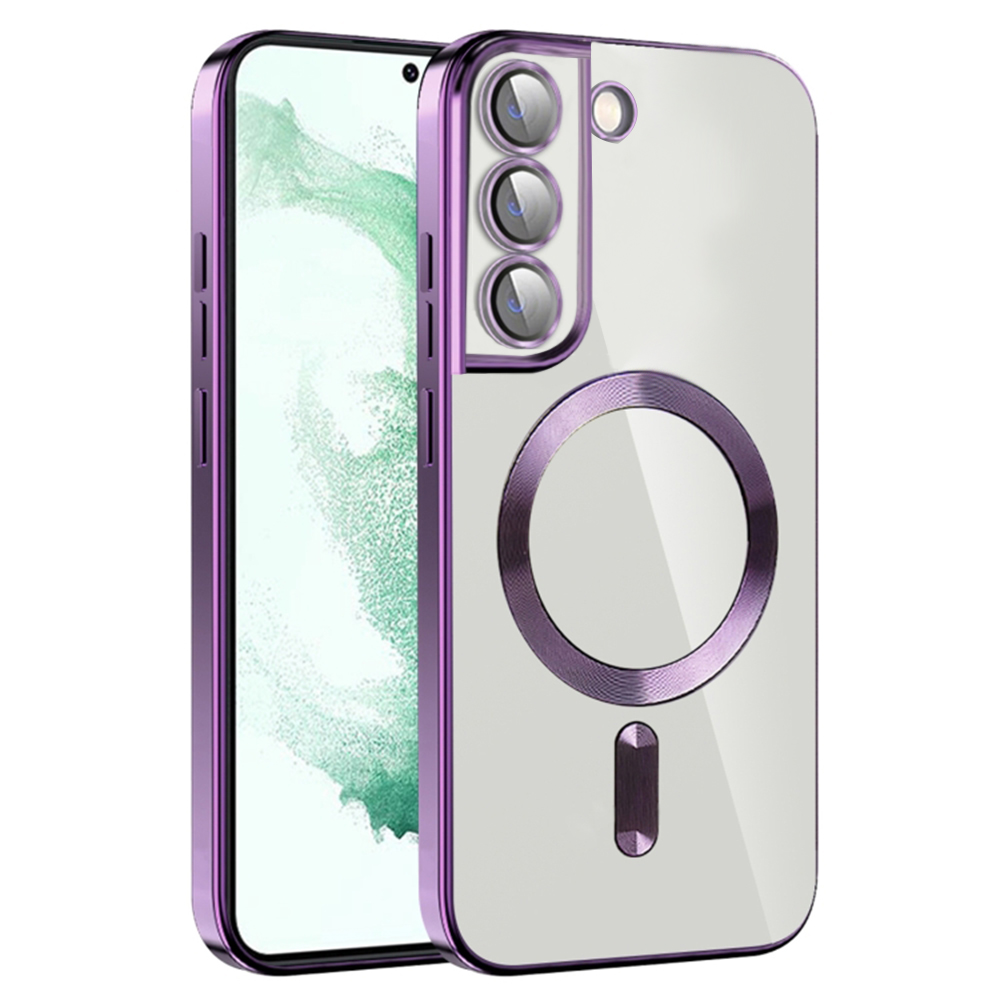 Techsuit - Luxury Crystal MagSafe - Samsung Galaxy S21 5G - Light Purple