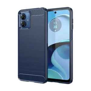 Techsuit - Carbon Silicone - Motorola Moto G14 - Blue