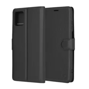 Techsuit - Leather Folio - Motorola Moto G32 - Black