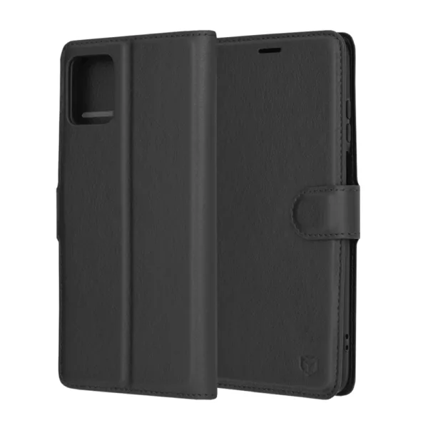 Techsuit - Leather Folio - Motorola Moto G32 - Black