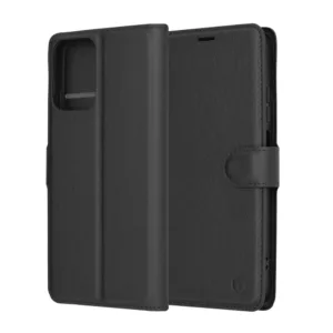 Techsuit - Leather Folio - Motorola Moto G34 / Moto G45 - Black