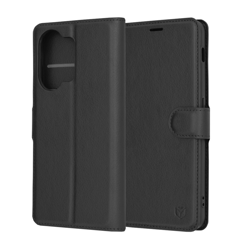 Techsuit - Leather Folio - OnePlus Nord 3 - Black