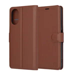 Techsuit - Leather Folio - Oppo A38 / A18 - Brown