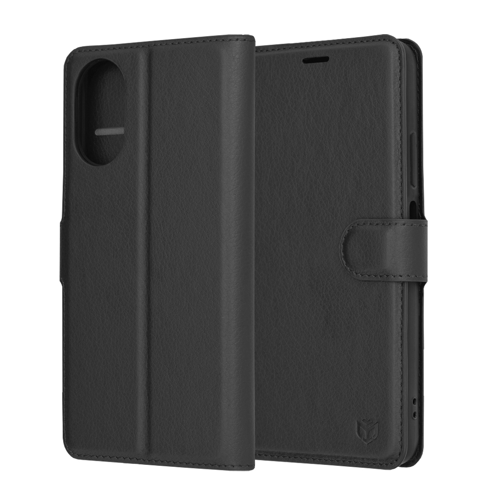 Techsuit - Leather Folio - Oppo A38 / A18 - Black