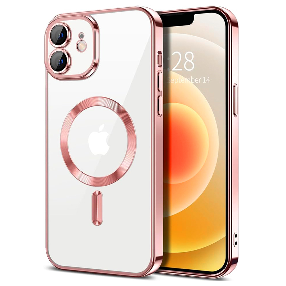 Techsuit - Luxury Crystal MagSafe - iPhone 12 - Pink