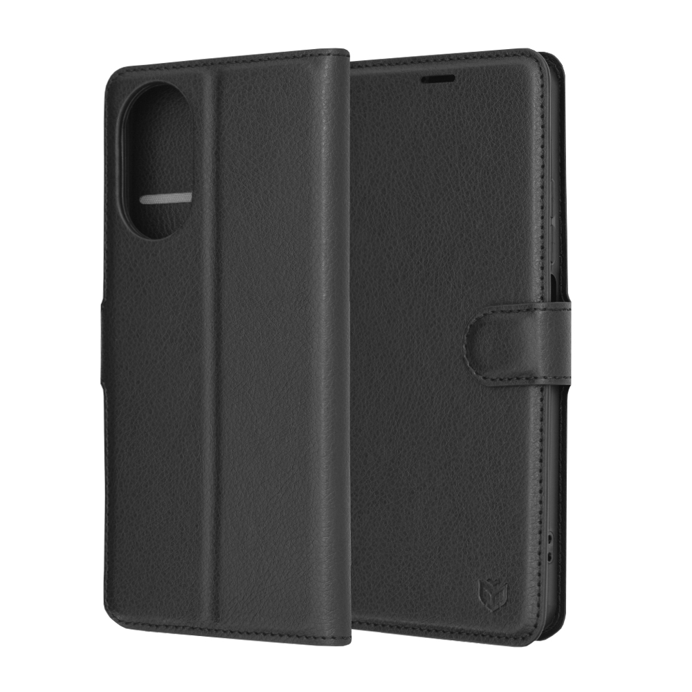 Techsuit - Leather Folio - Realme C67 4G - Black