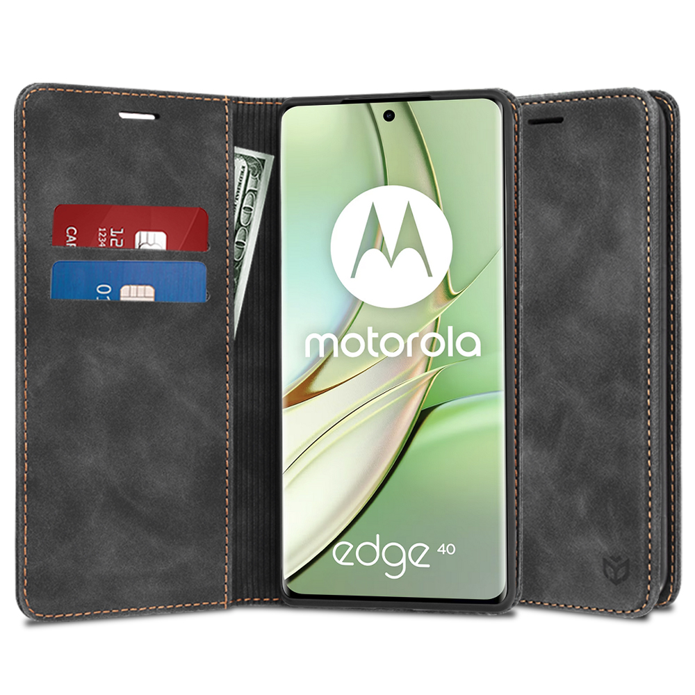 Techsuit - Confy Cover - Motorola Edge 40 / Edge (2023) - Black