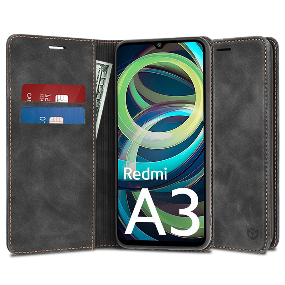 Techsuit - Confy Cover - Xiaomi Redmi A3 - Black