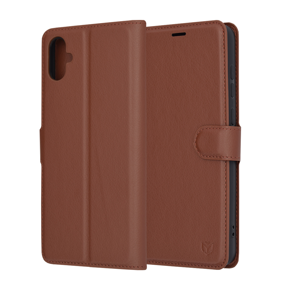 Techsuit - Leather Folio - Samsung Galaxy A05 - Brown