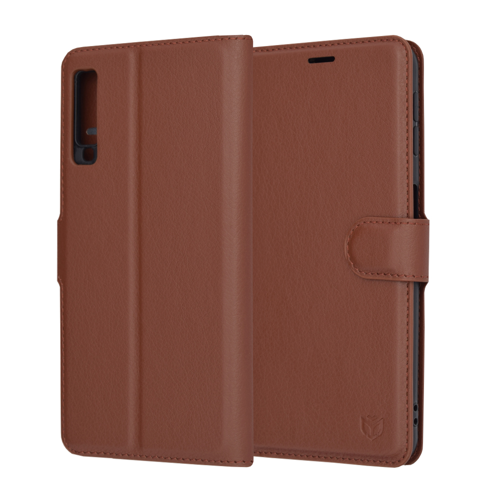 Techsuit - Leather Folio - Samsung Galaxy A7 2018 - Brown