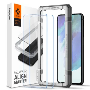 Spigen - Glas.tR Align Master (2 pack) - Samsung Galaxy S21 FE - Clear