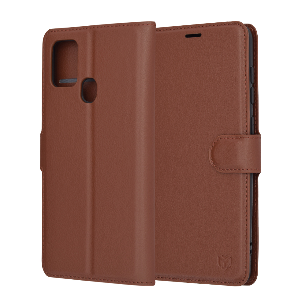 Techsuit - Leather Folio - Samsung Galaxy A21s - Brown