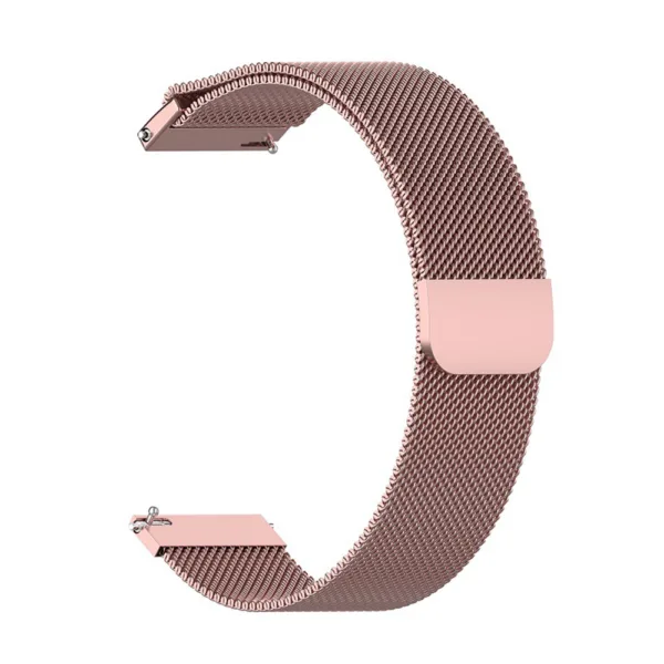 Techsuit - Watchband 18mm (W009) - Huawei Watch GT 4 (41mm)/W1/Honor Watch S1/Garmin Venu 2S/Vivoactive 4S - Pink