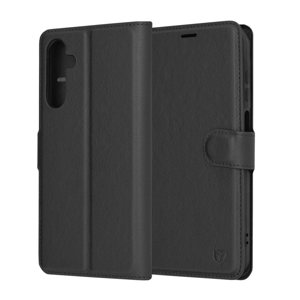 Techsuit - Leather Folio - Samsung Galaxy A25 5G - Black