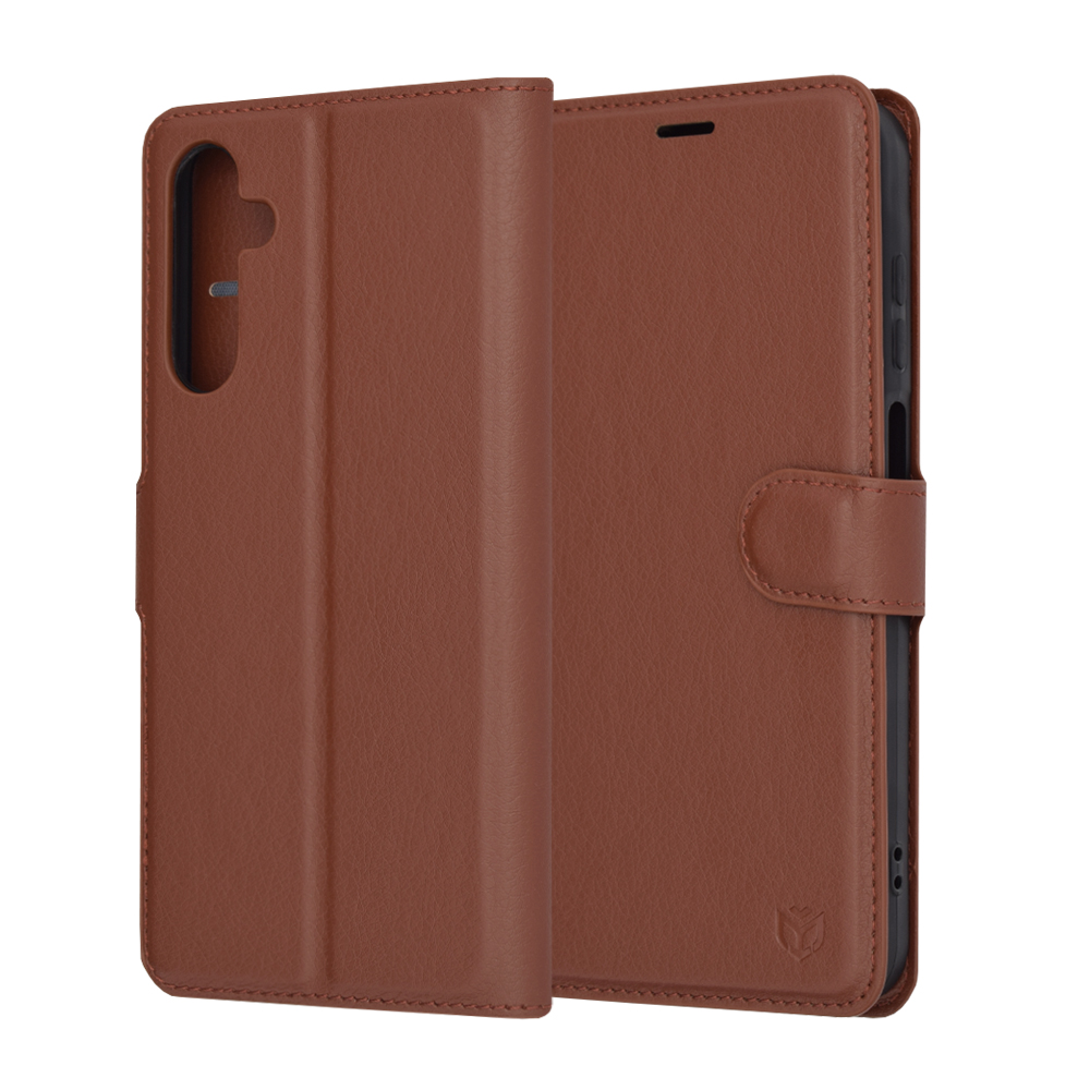 Techsuit - Leather Folio - Samsung Galaxy A25 5G - Brown