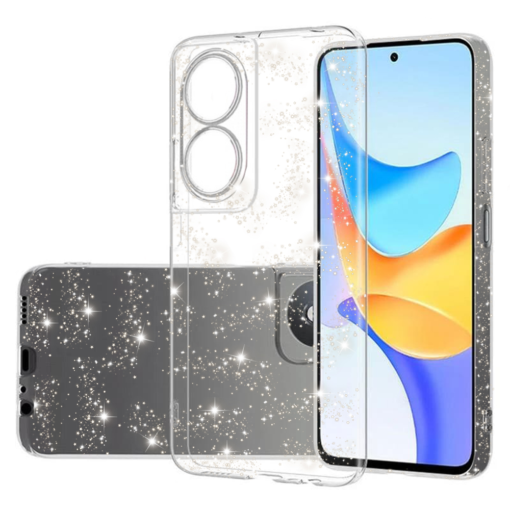 Techsuit - SparkleSkin Series - Honor X7b / X7b 5G / 90 SMART - Clear