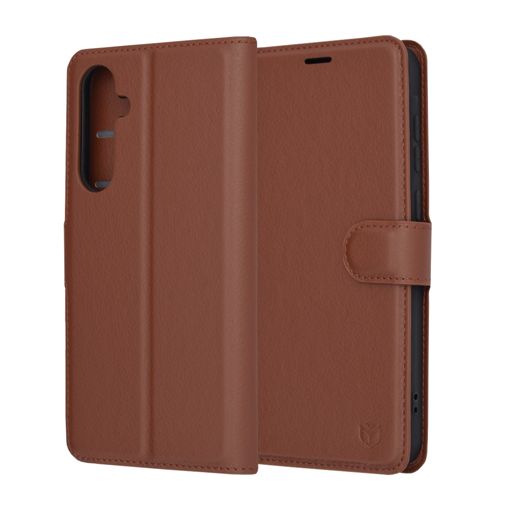 Techsuit - Leather Folio - Samsung Galaxy A35 5G - Brown