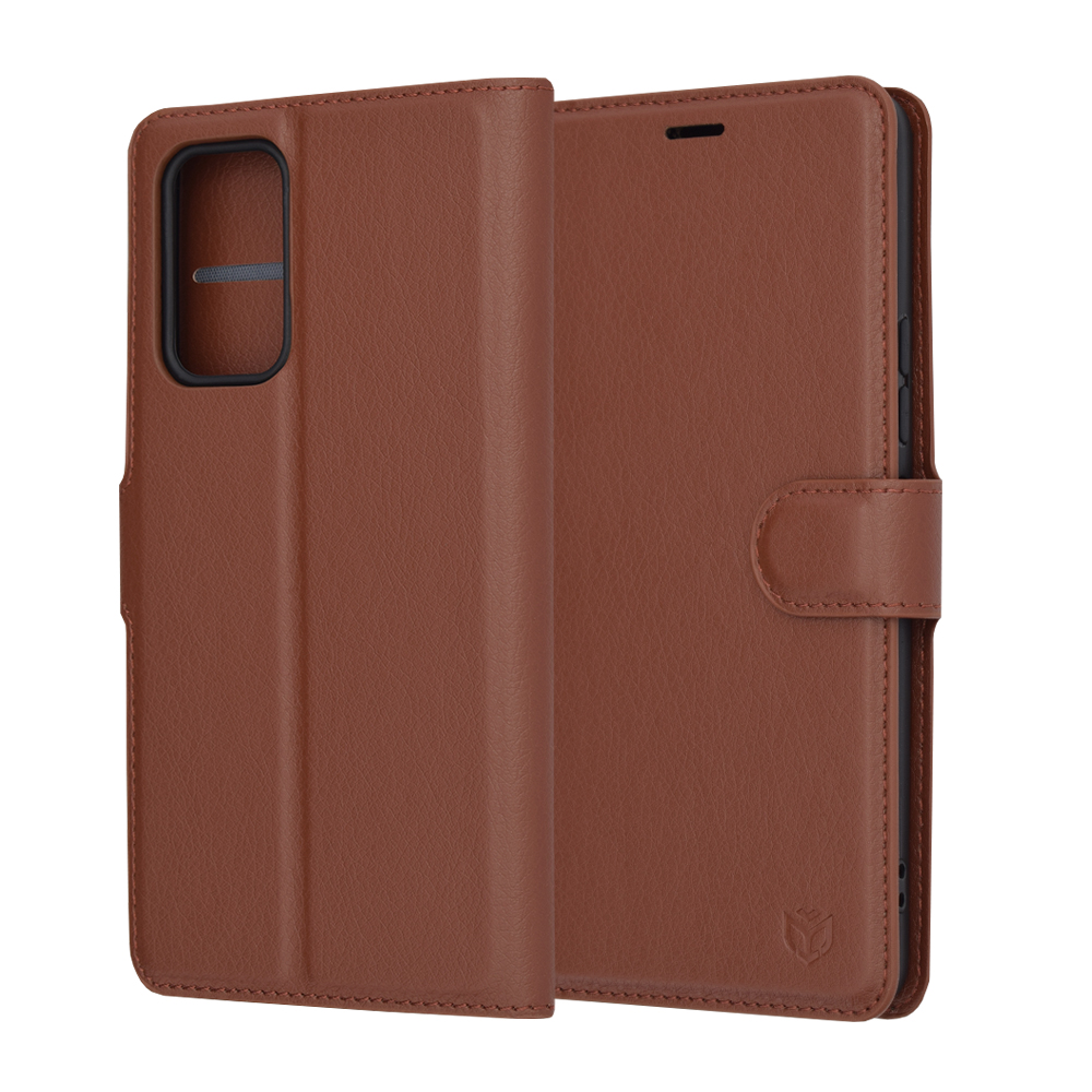 Techsuit - Leather Folio - Samsung Galaxy A53 5G - Brown