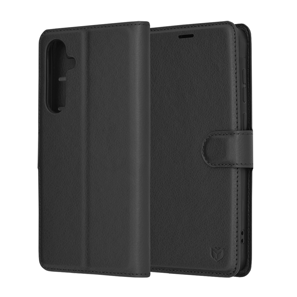 Techsuit - Leather Folio - Samsung Galaxy A55 5G - Black