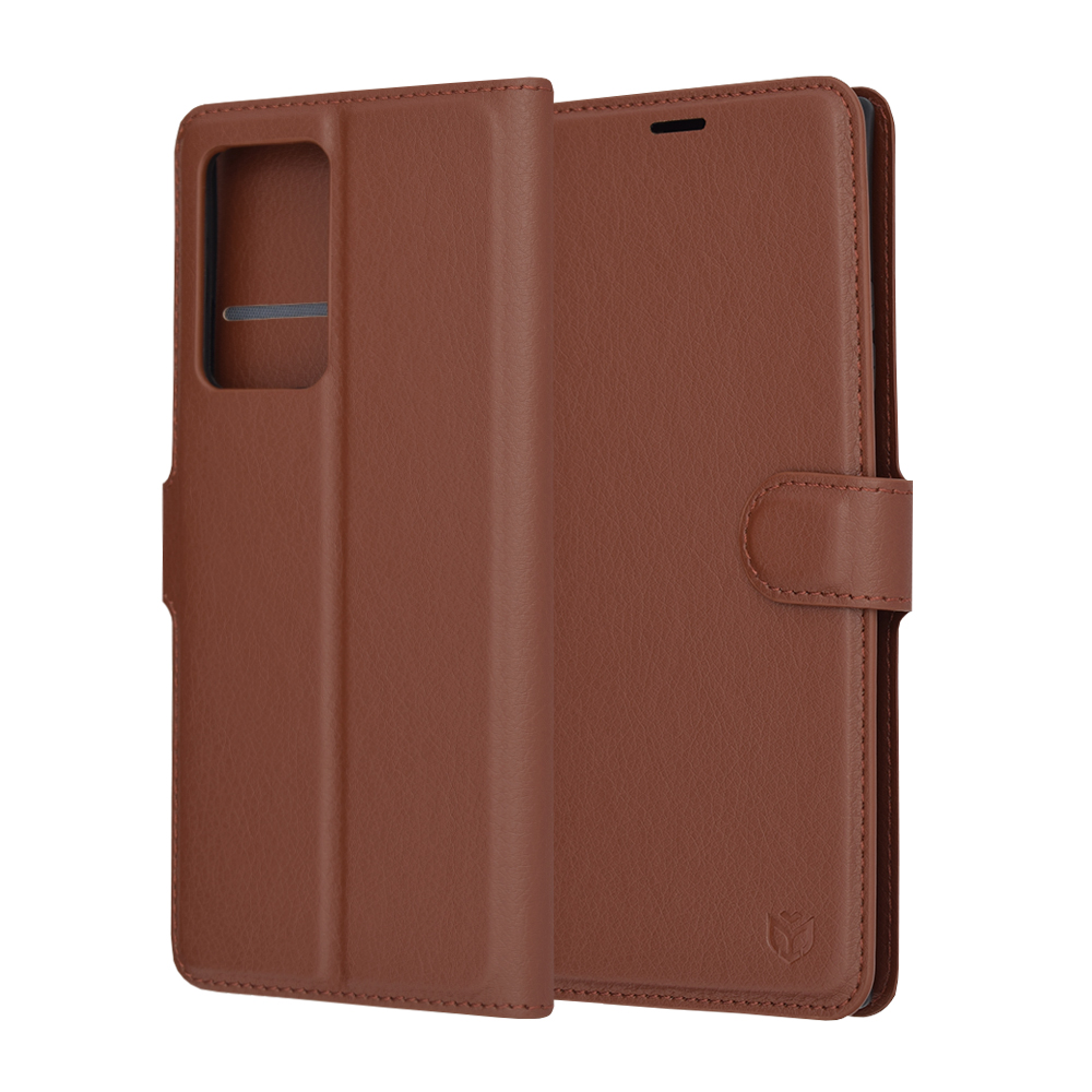 Techsuit - Leather Folio - Samsung Galaxy Note 20 Ultra / Note 20 Ultra 5G - Brown